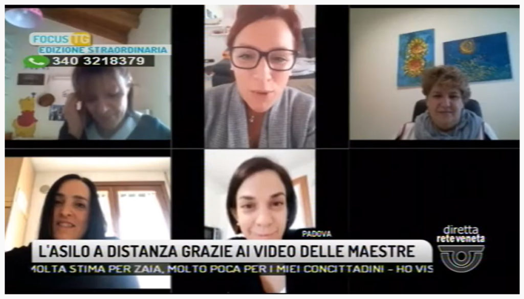 Direttrice e Maestre in TV! Un videomessaggio di Buongiorno per sostenere gli alunni delle scuole e i bambini di nidi e scuole dell'infanzia. Scuole IRPEA, #laScuolachEmotiva