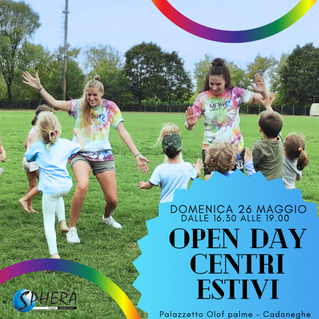 Centri Estivi 2024 ASD Sphera presso le Scuole IRPEA